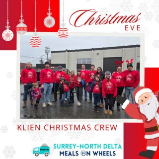 📣Shout out to this amazing family for their service today, on #ChristmasEve🎅 The whole family took on all 5 of our routes today, giving our regular drivers Christmas Eve off for the first time in... we don't even know, that's how long it has been.🫶We are so grateful for their thoughtfulness and their great efforts this Christmas, with most of them coming from Fort St. John and Alberta for the holidays. They do charity work as a family every year for Christmas and we feel lucky to have been the recipients of their compassion this year! We are sure our clients also enjoyed the matching Christmas sweaters😍#surreynorthdeltamow #sndmow #surreybc #mealsonwheels #morethanjustameal #mealsforseniors #communityservice #serviceforseniors #likefollowsharecomment