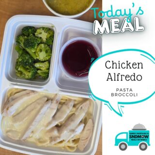 🍽️Today we are serving a delicious, and nutritious, #ChickenAlfredo with pasta and broccoli!Our menu for next week is full of mouthwatering dishes made specially for our clients by @canuelcaterers 🫶✅View our full menu, register for our service, or donate to our charity on our website (Link in Bio): https://sndmow.com/#surreynorthdeltamow #sndmow #surreybc #mealsonwheels #morethanjustameal #mealsforseniors #communityservice #serviceforseniors #likefollowsharecomment